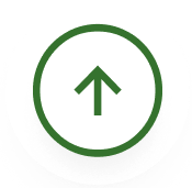 A green upward arrow inside a green circle on a white background, ideal as a Primary Header icon.